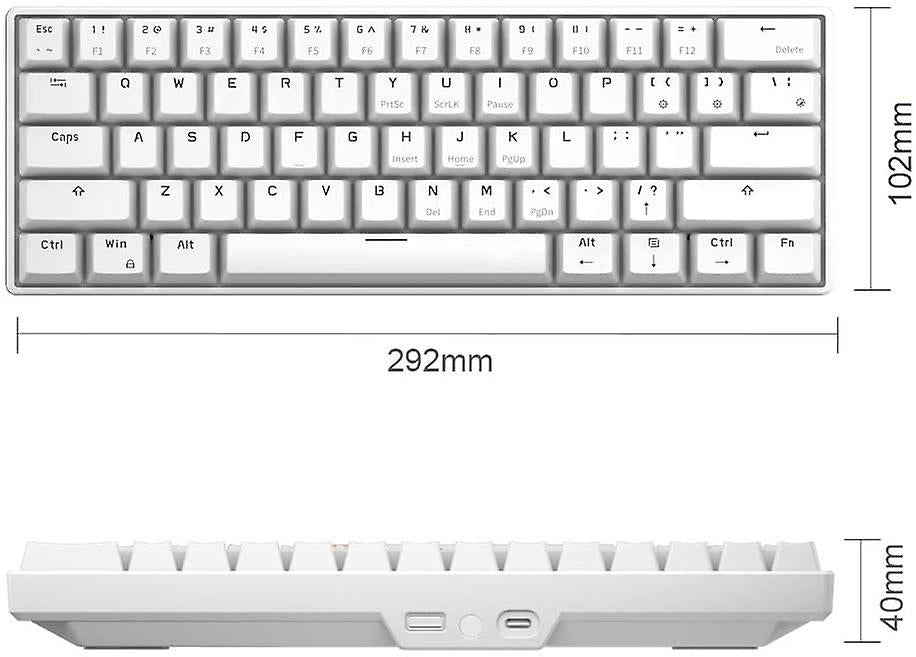 Wired Gaming Led Mini Compact Keyboards