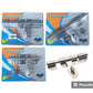 1pc Stainless Steel Sliding Tower Bolt HD 4"-8"