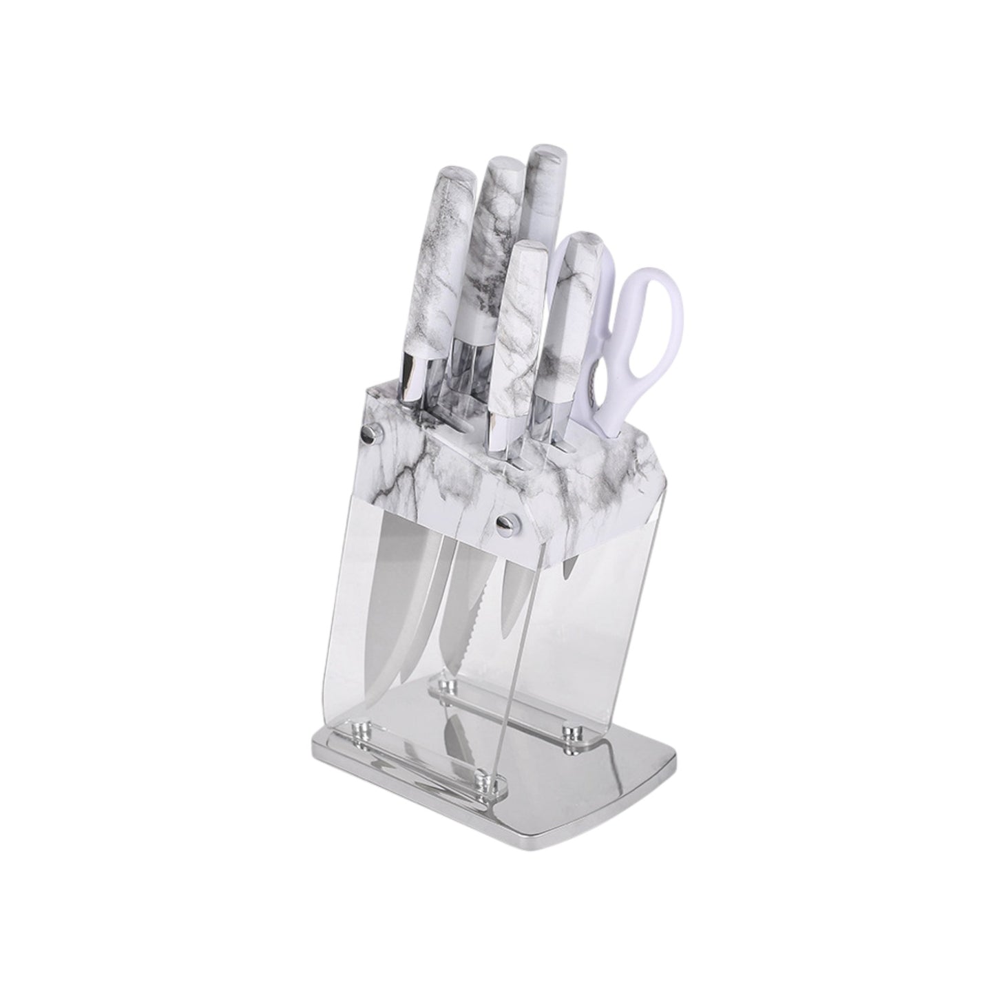 MHome 7-Piece Stainless Steel Chef Knife Set – Premium Kitchen Tools