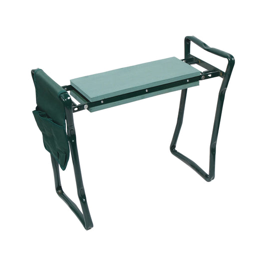 MHome 2-in-1 Garden Kneeler and Seat – Foldable Gardening Chair with Tool Bag