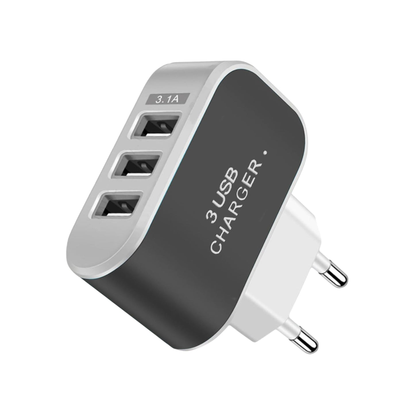 MTech USB Multiport Charger – 3-Port Luminous Intelligent USB Charging Pad (220V)