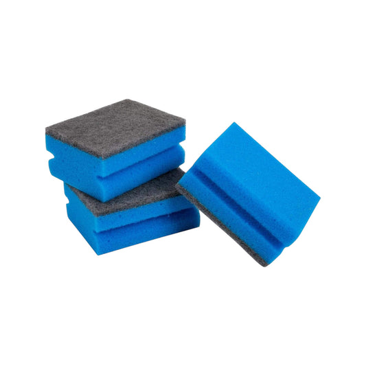 Kleaner Sponge Scouring Pad (Pack of 3) – Heavy Duty Kitchen Cleaning Pads
