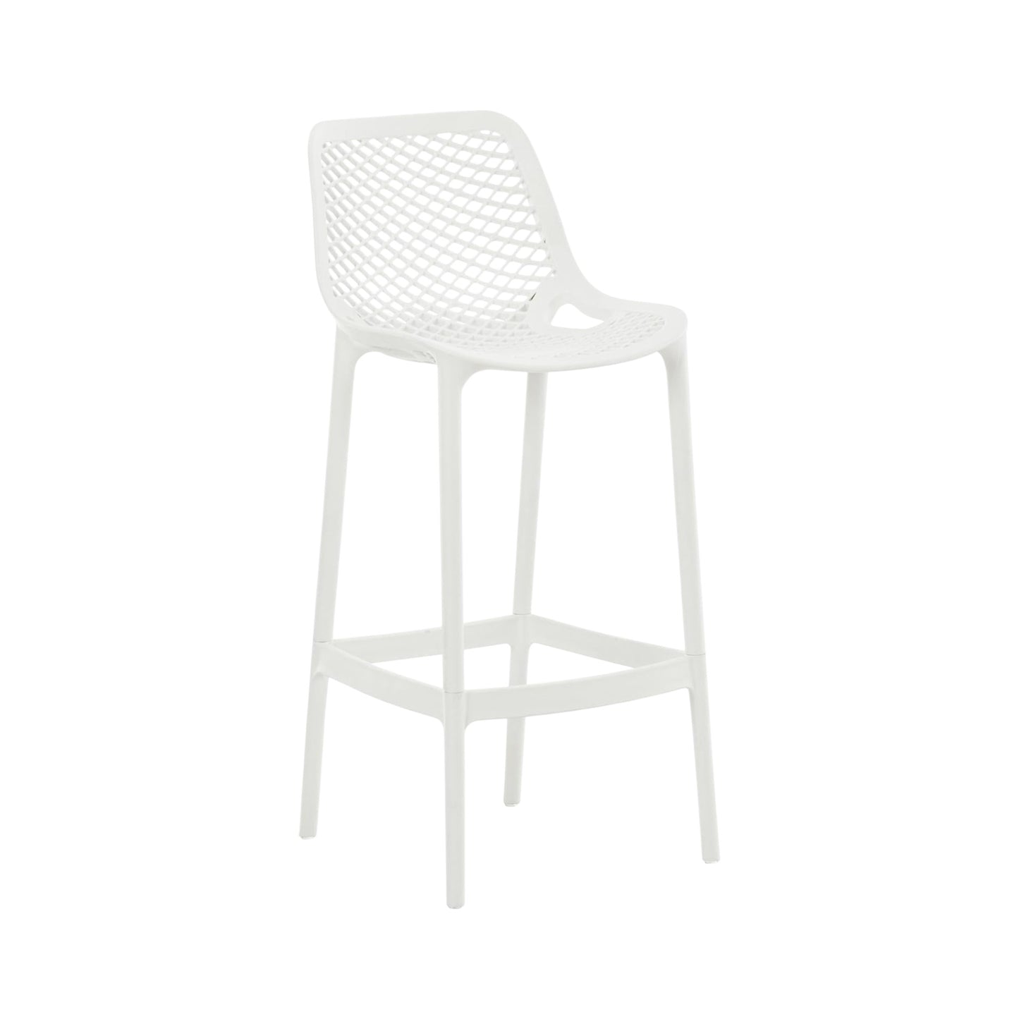 MFurn Stackable Outdoor Bar Stool – 75 cm Seat Height