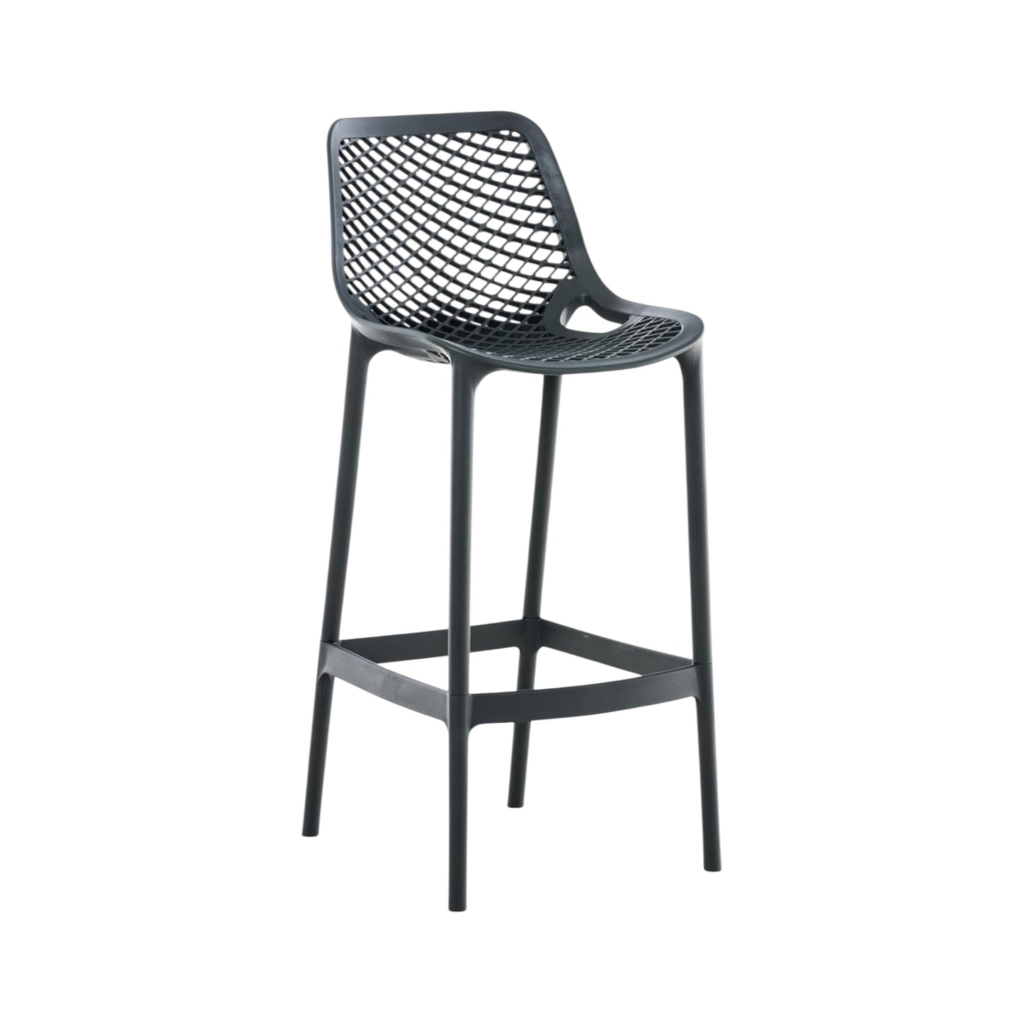 MFurn Stackable Outdoor Bar Stool – 75 cm Seat Height
