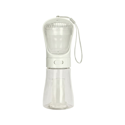 Portable Dog Water Bottle – 330 ml Capacity with Food Storage