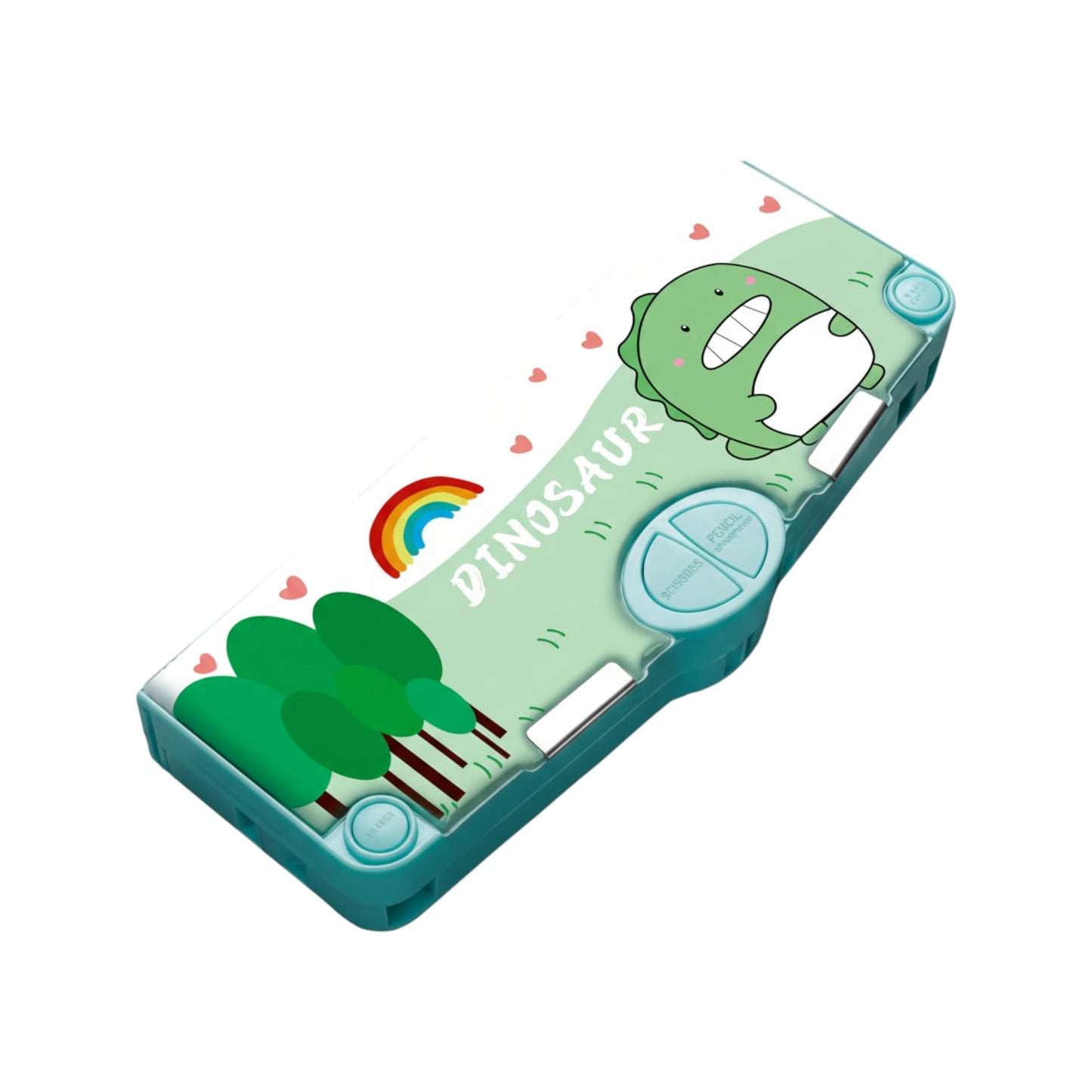 MKids Multifunctional Automatic Pop-Up Pencil Case – Cartoon Pattern, Large Capacity Stationery Box