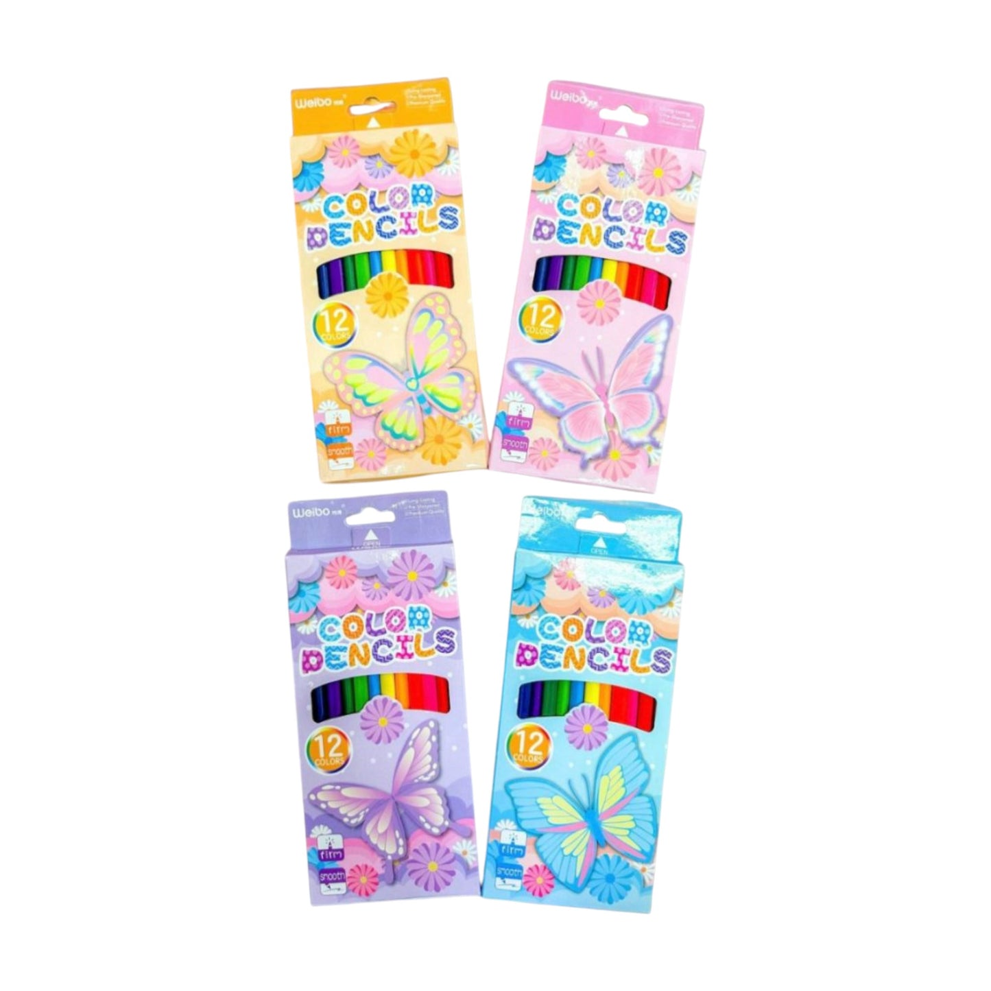 MKids 12-Piece Coloured Pencils Set