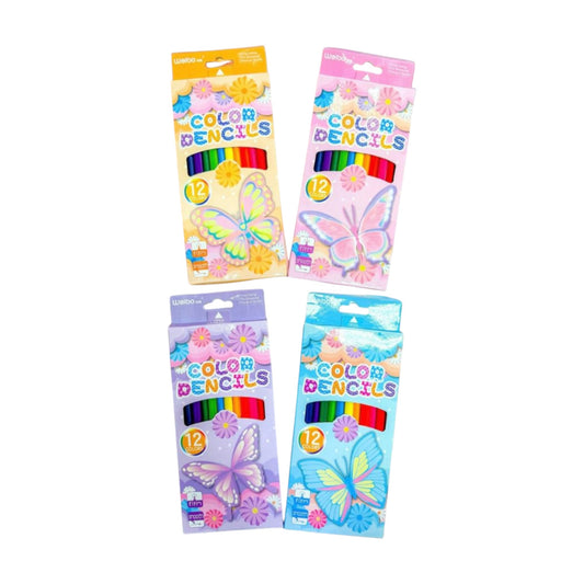 MKids 12-Piece Coloured Pencils Set