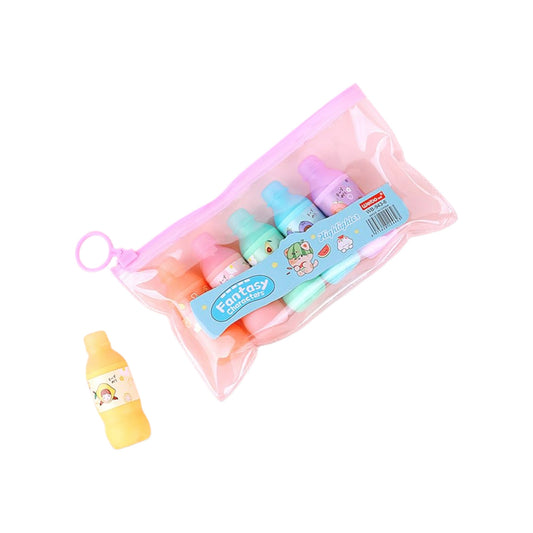 MKids 6-Piece Soda Bottle Highlighter Marker Set