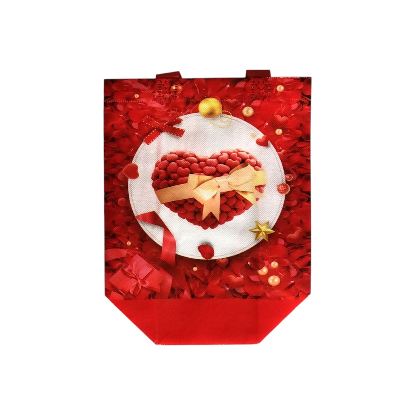 Valentine’s Day Tote Bags – Reusable Elegant Red Heart & Gift Designs