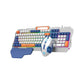 MTech Gaming Keyboard and Mouse Combo – Light-Up Rainbow Design