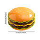 MHome 7-Piece Hamburger Stackable Plate Set