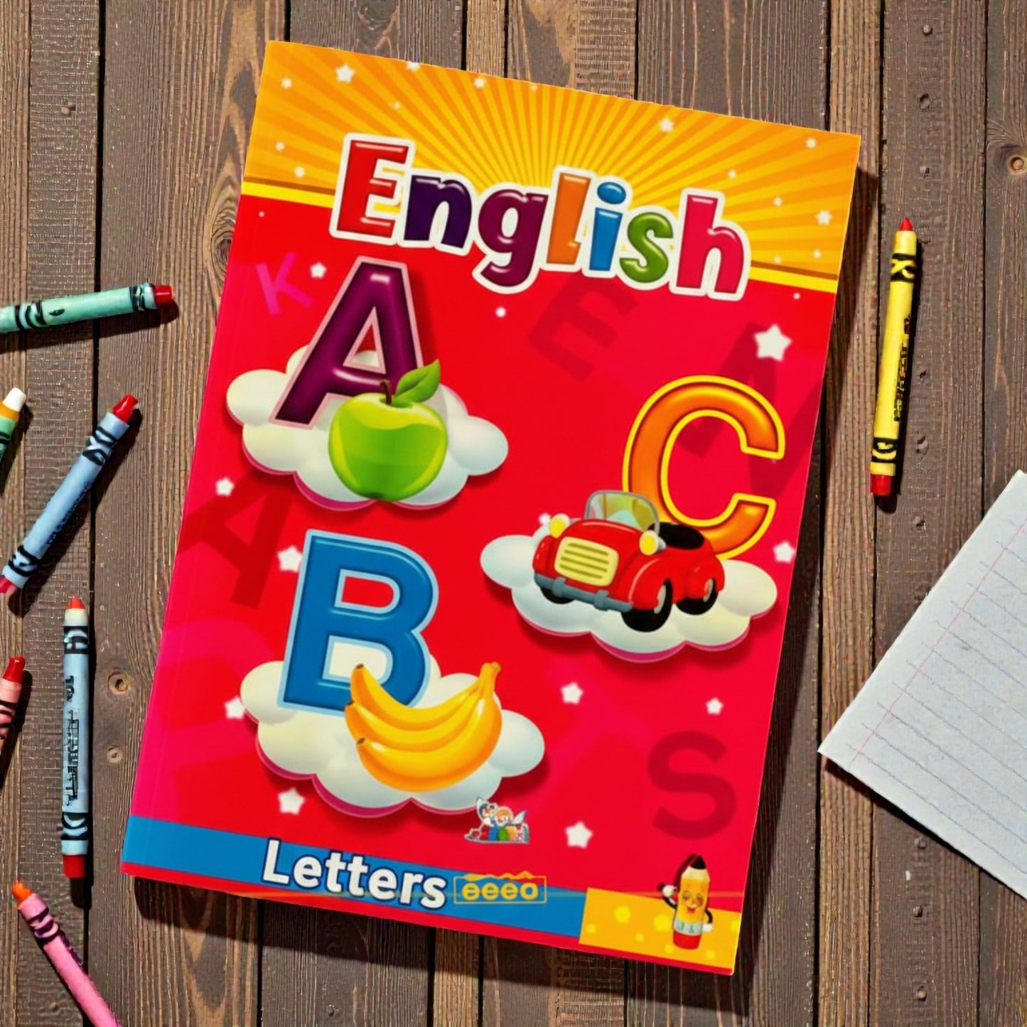 English Alphabet Activity Book for Young Children