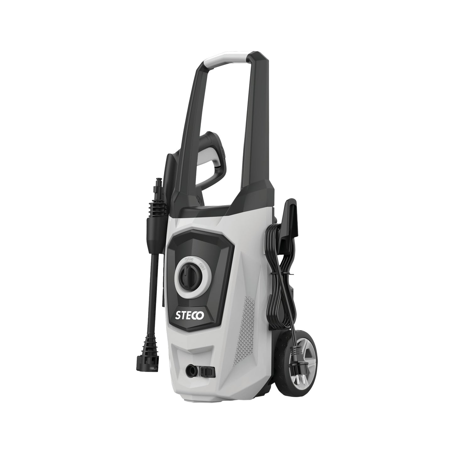 Steco High Pressure Washer 1400W – 105 Bar Compact Electric Power Cleaner