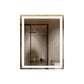 MHome 60 × 80 cm Frameless LED Bathroom Mirror with Lights