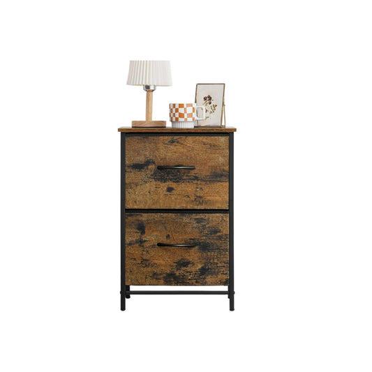 MFurn Fabric Storage Drawer Cabinet | Multi-Purpose Dressing Table & Closet Organizer