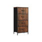MFurn Fabric Storage Drawer Cabinet | Multi-Purpose Dressing Table & Closet Organizer