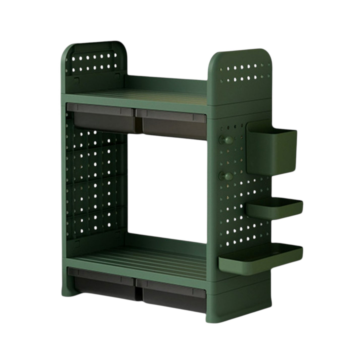 MHome Tabletop Storage Shelves – Desktop Organizer for Home, Office & Dorm