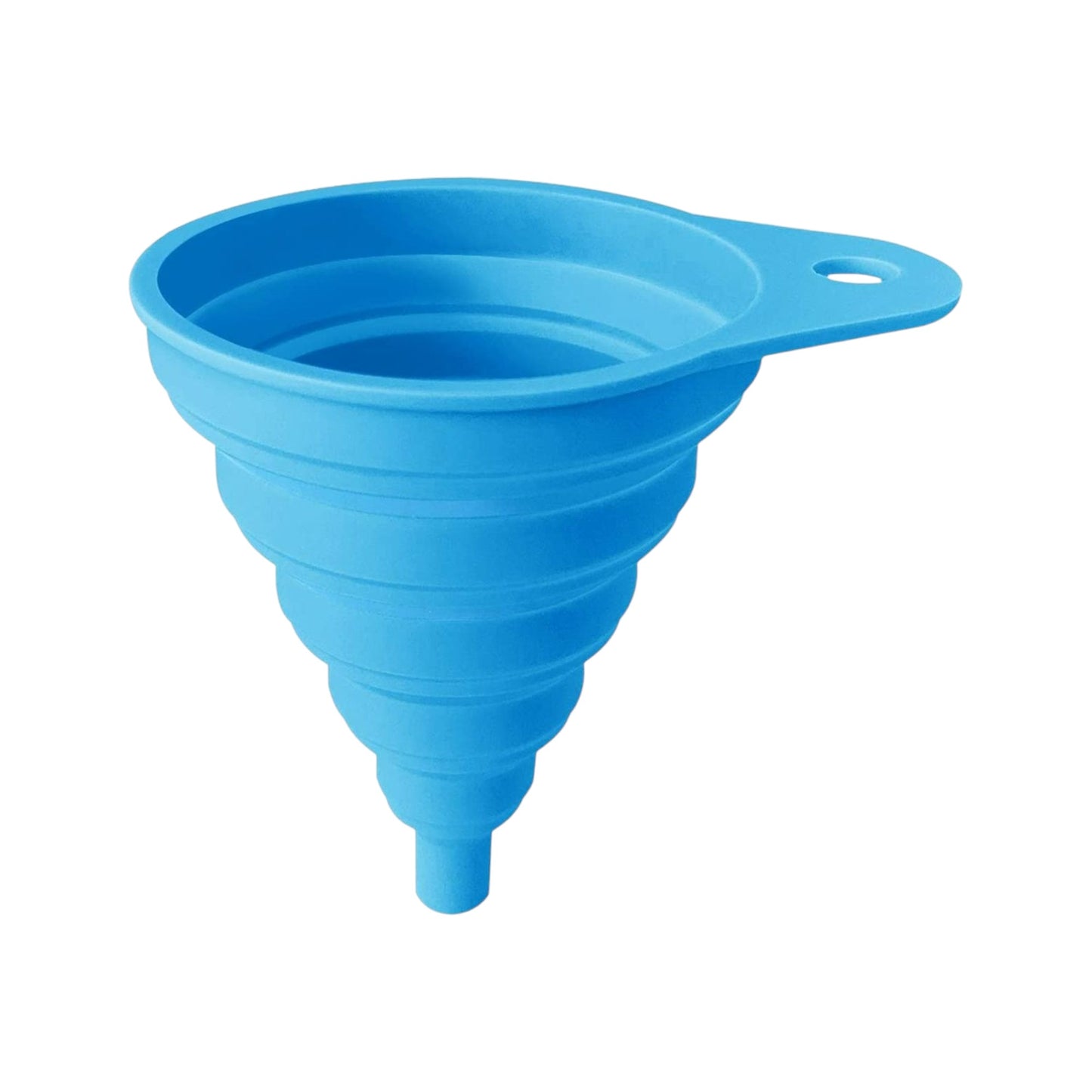 MHome Silicone Collapsible Funnel – Food Grade Foldable Kitchen Funnel