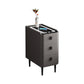 MFurn Smart Wireless Charging Bedside Table With LED Lights - Narrow