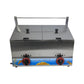 12L Dual Tank Gas Fryer – Commercial 2-in-1 Twin Basket LPG Deep Fryer