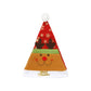 Merry Christmas Cap/Hat – Plush Cotton Xmas Cap 12PC