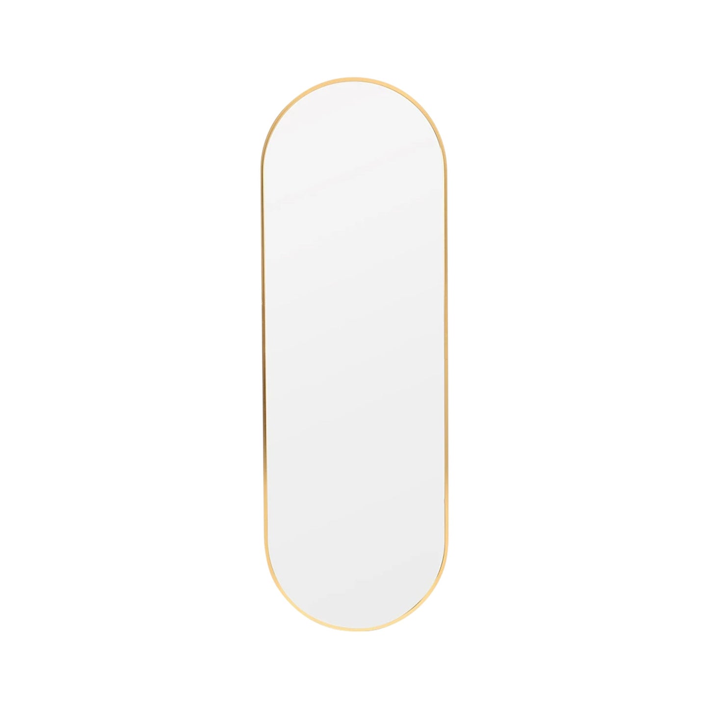 Oval/Rectangular Wall Mirror 100x30cm