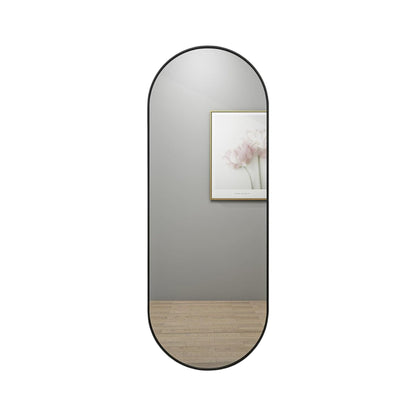 Oval/Rectangular Wall Mirror 100x30cm