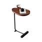MFurn C-Shaped Side Table with Waterdrop Groove – Compact Sofa & Bed Table