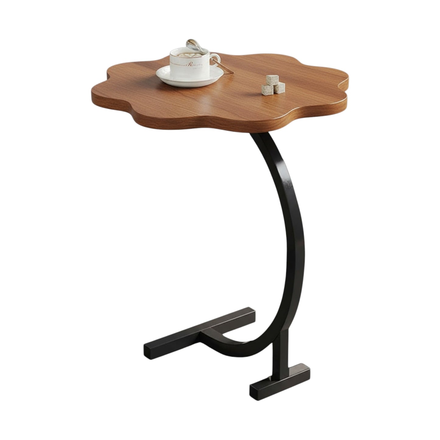 MFurn Bottomless Flower Coffee Table – C-Shaped Side Table