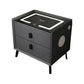 MFurn Smart Bedside Table with Speaker & Wireless Charging – Modern LED Nightstand
