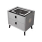 MFurn Smart Bedside Table with Speaker & Wireless Charging – Modern LED Nightstand
