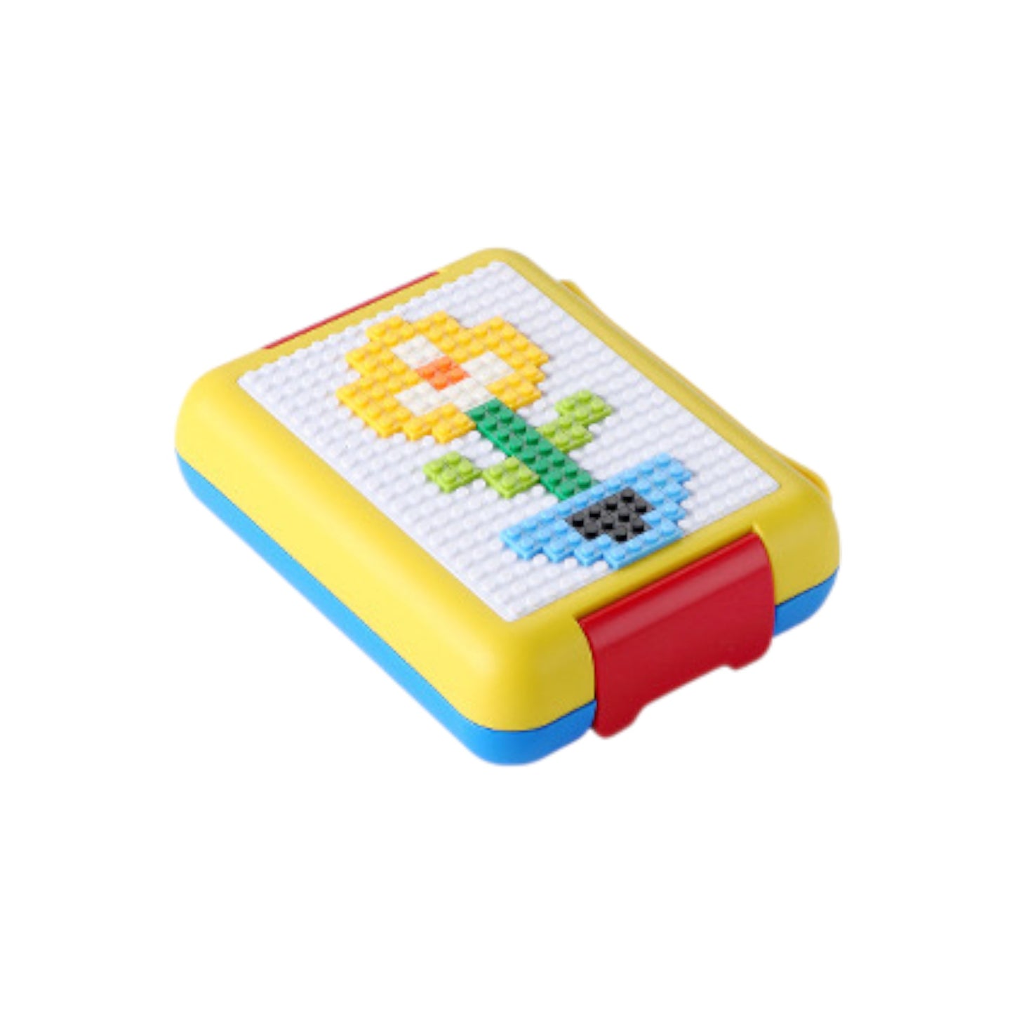 MHome BPA-Free Pixel Building Blocks Lunch Box – Kids’ Compartment Lunch Container