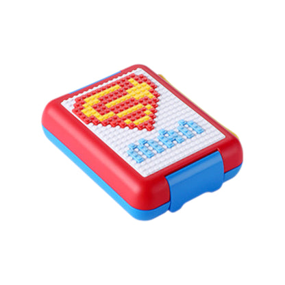 MHome BPA-Free Pixel Building Blocks Lunch Box – Kids’ Compartment Lunch Container