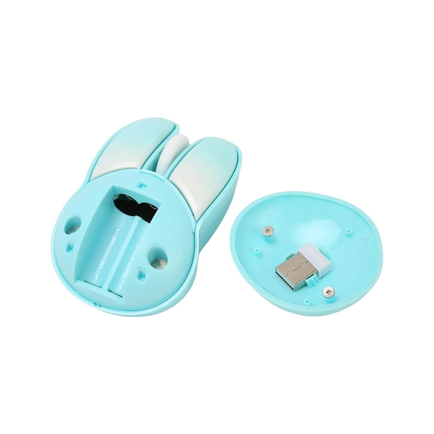 MTech Wireless Rabbit Mouse – 2.4G Silent Ergonomic Mouse (1600 DPI)