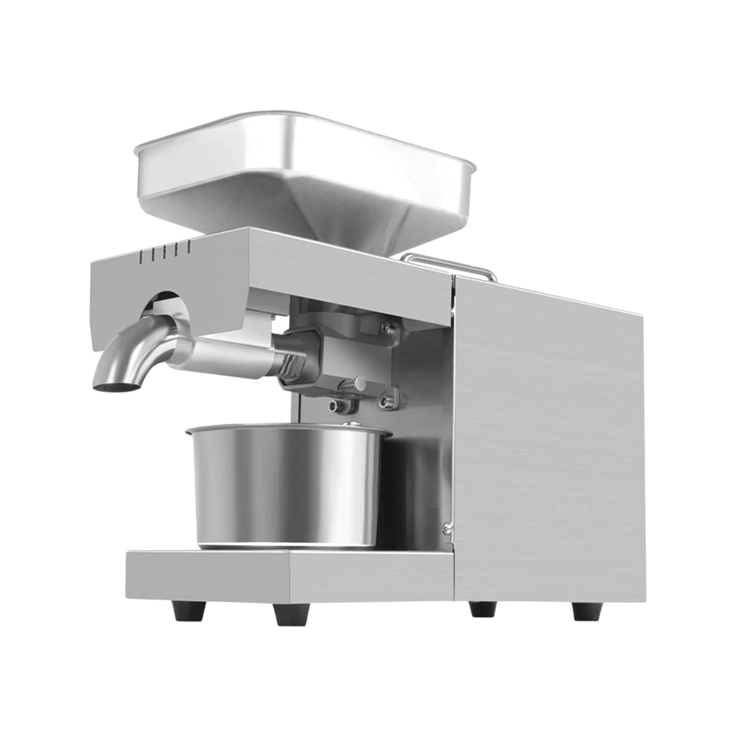 MHome Stainless Steel Automatic Oil Press – 600W Electric Oil Expeller
