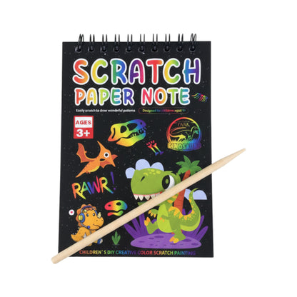 Scratch Paper Note Drawing Pad – Rainbow Scratch Art Set