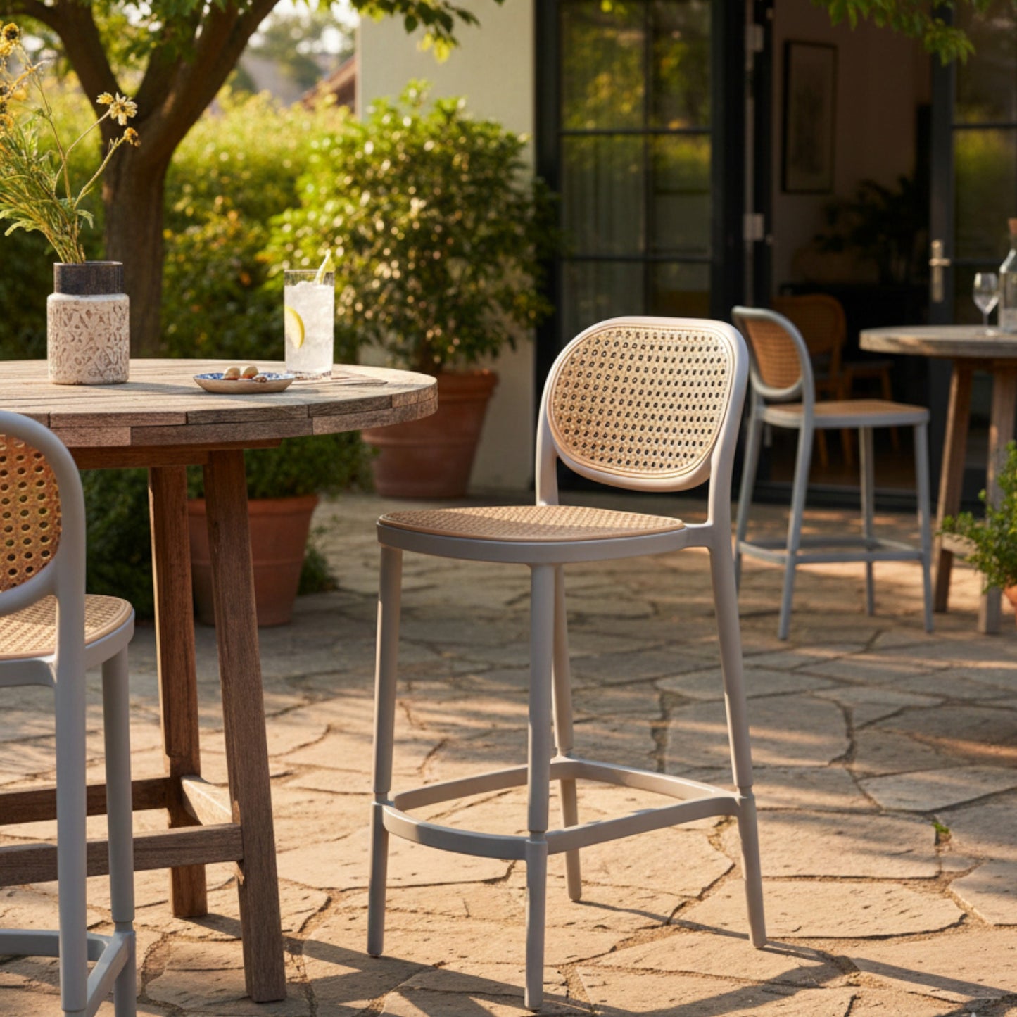 MFurn Rattan Bar Stool –Various Colours
