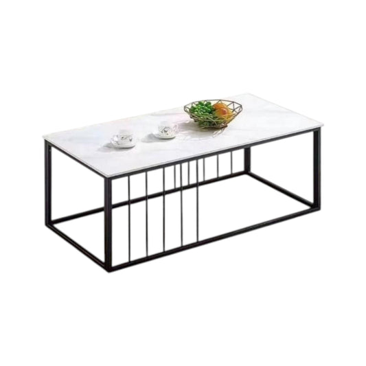 MFurn Sintered Stone Top Coffee Table – Rectangular Modern Living Room Table