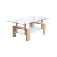 MFurn Glass Rectangular Coffee Table