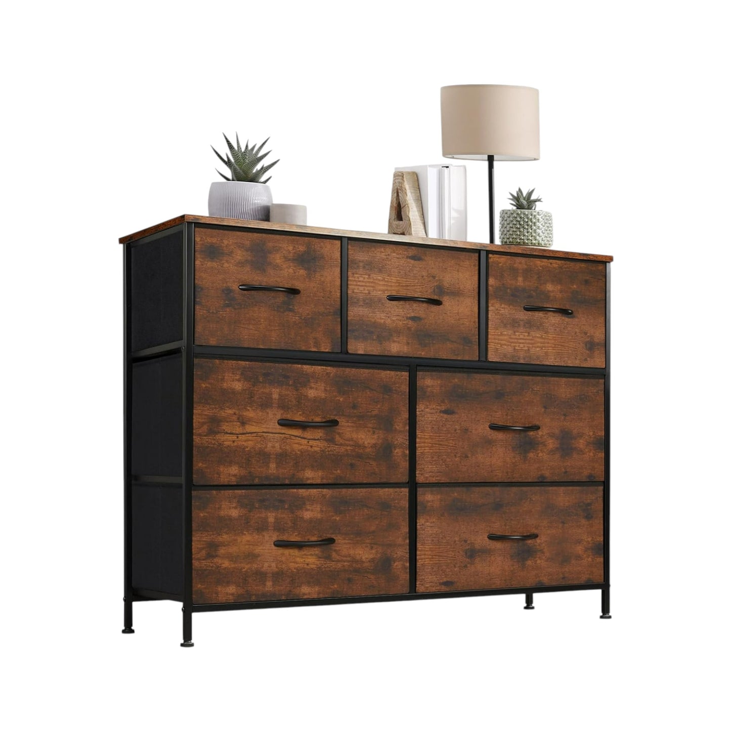 MFurn Storage Cabinet – 5, 7 & 9-Drawer Fabric Dresser & Organizer