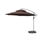 MHome Aluminium Cantilever Patio Umbrella With Base 3M– Outdoor Shade