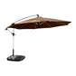 MHome Aluminium Cantilever Patio Umbrella With Base 3M– Outdoor Shade