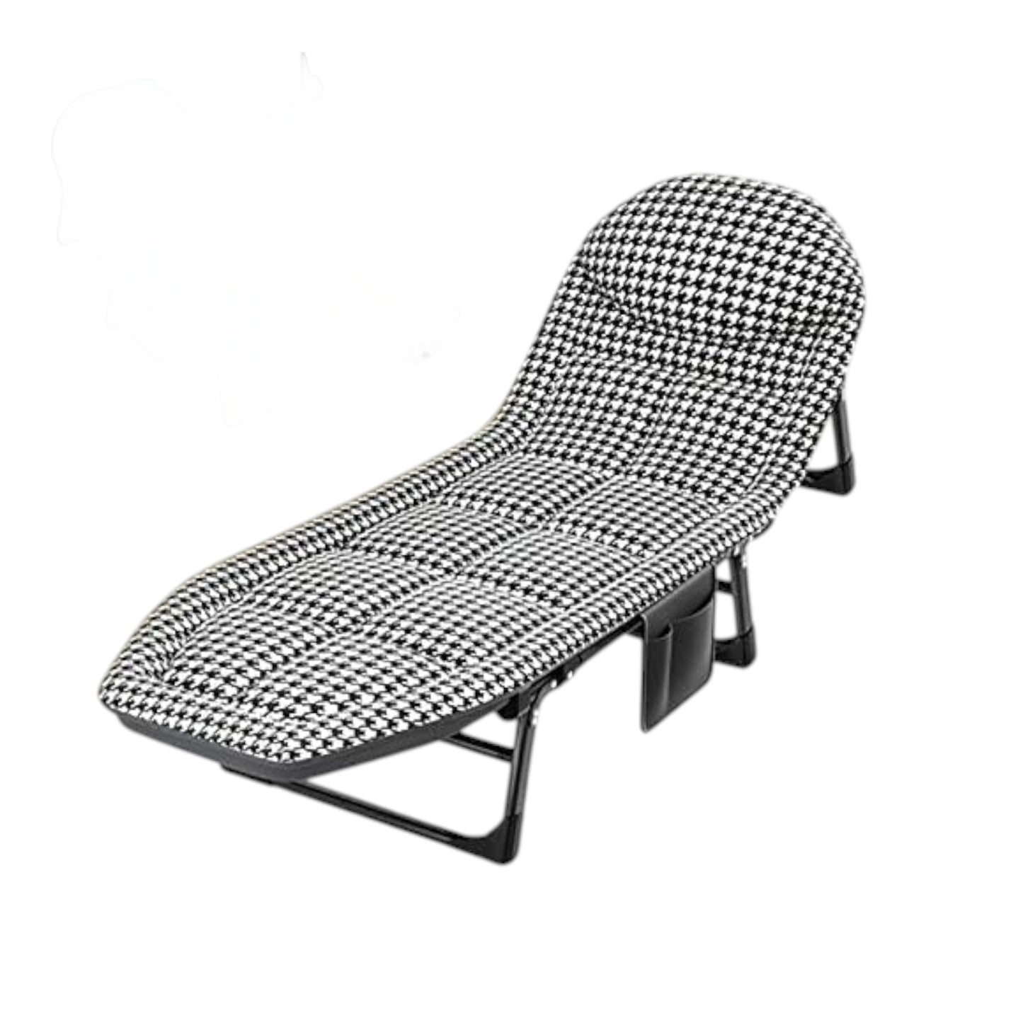 MFurn Comfy Deluxe Recliner Bed/Portable Lounger Chair With Padded Cushion-Various Colours