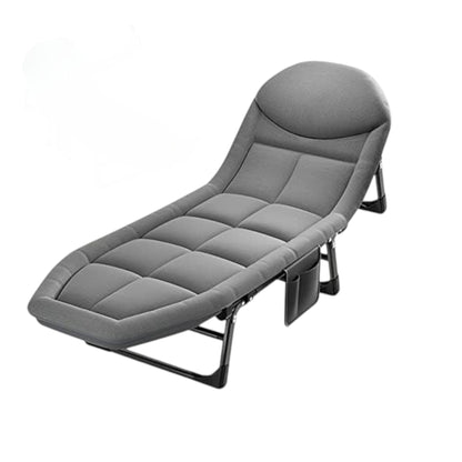 MFurn Comfy Deluxe Recliner Bed/Portable Lounger Chair With Padded Cushion-Various Colours