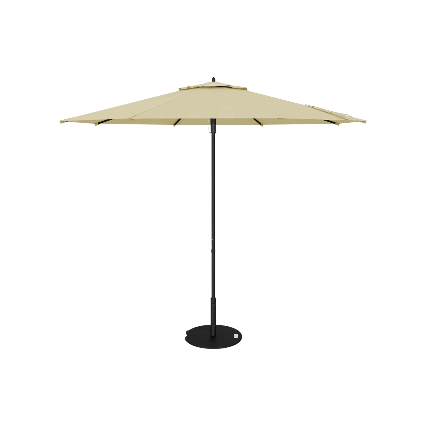 MFurn 2.7M Outdoor Garden Parasol – Patio Sun Shade Umbrella with Base