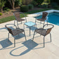 MFurn Avenida All-Weather Outdoor Rattan Bistro Set – 3 Piece or 5Piece Set