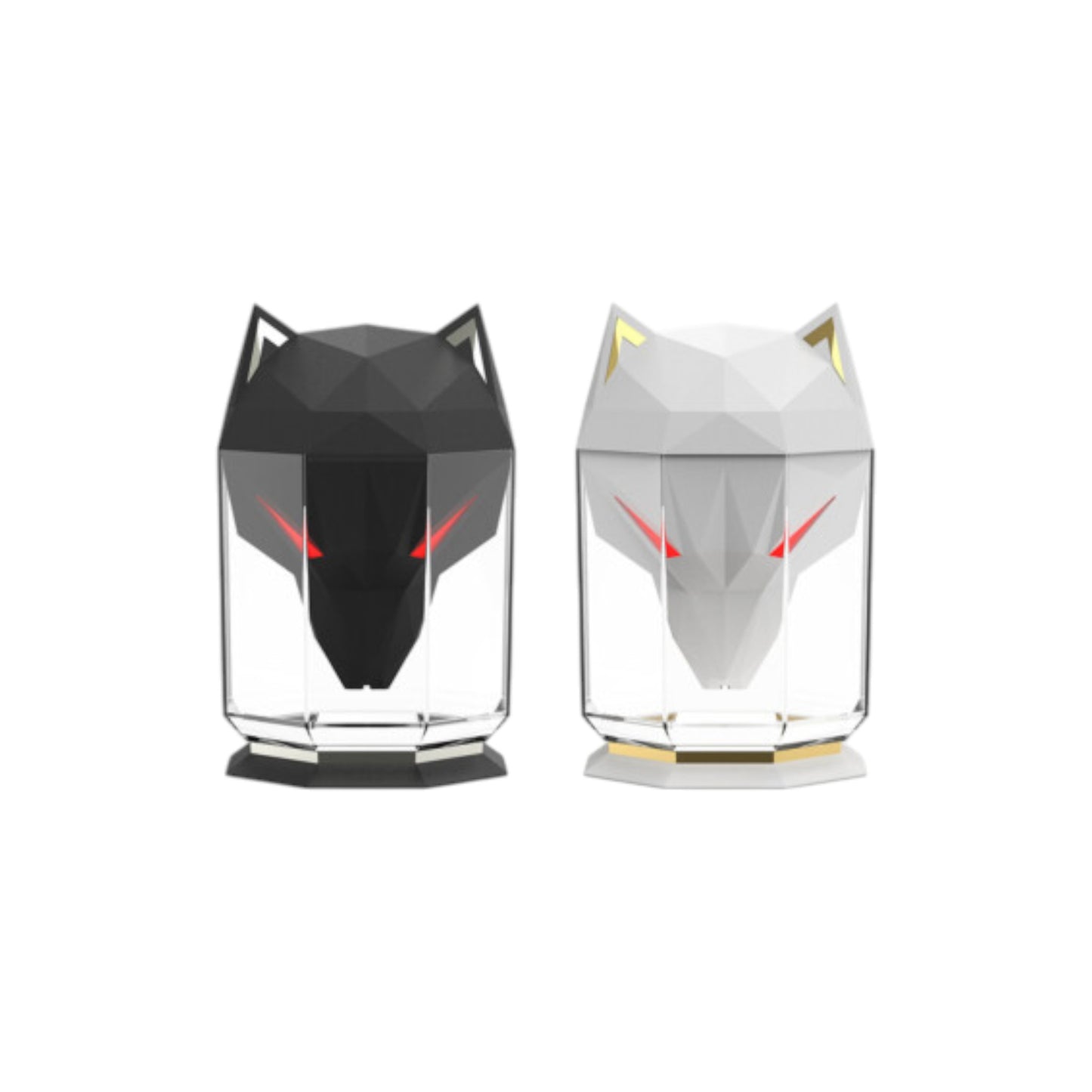 Mystic Wolf LED Humidifier – Cool Mist USB Aroma Diffuser Lamp