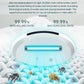 CleanseBot 2.0 Portable Intelligent UV Disinfection Robot | Wireless Mite & Bacteria Removal Device