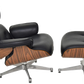 MFURN Eames Inspired Mid Century Lounge Chair & Foot Stool